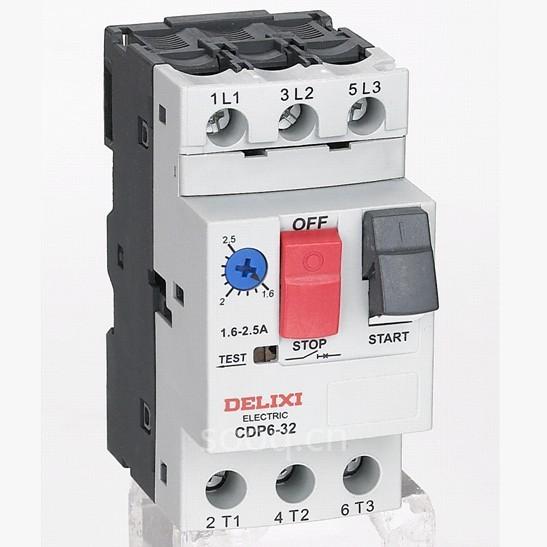 德力西CDP6電動機斷路器