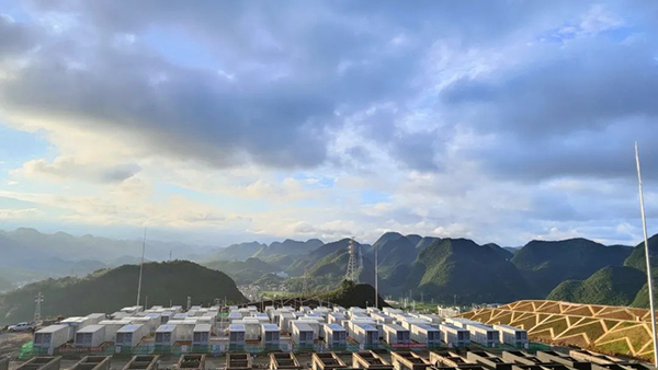 貴州省首個大型獨立共享儲能電站成功并網(wǎng)