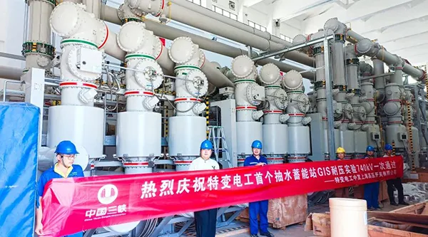 特變電工首個抽蓄電站550千伏GIS項目 告捷!
